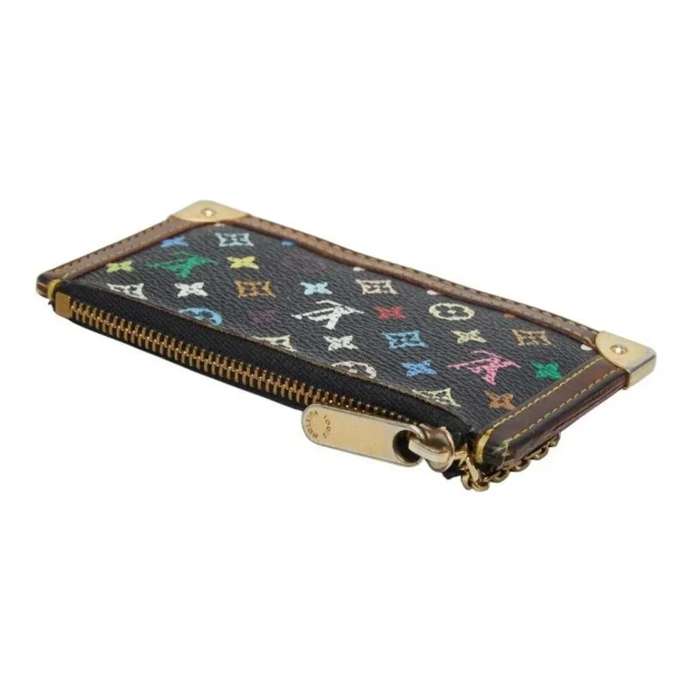 Louis Vuitton Monogram Multicolor Coin Case M92654